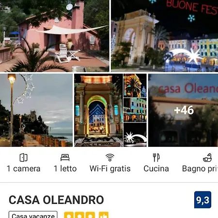 Casa Oleandro Σπίτι διακοπών Finale Ligure